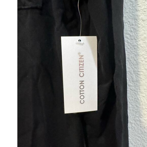 Sold Out! COTTON CITIZEN $95 Jagger Long Sleeve Henley in Jet Black Size M - Picture 6 of 10